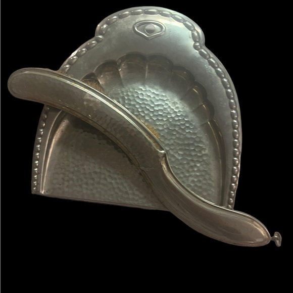 Vintage Metal set, table broom and crumb-dust pan - Picture 7 of 12